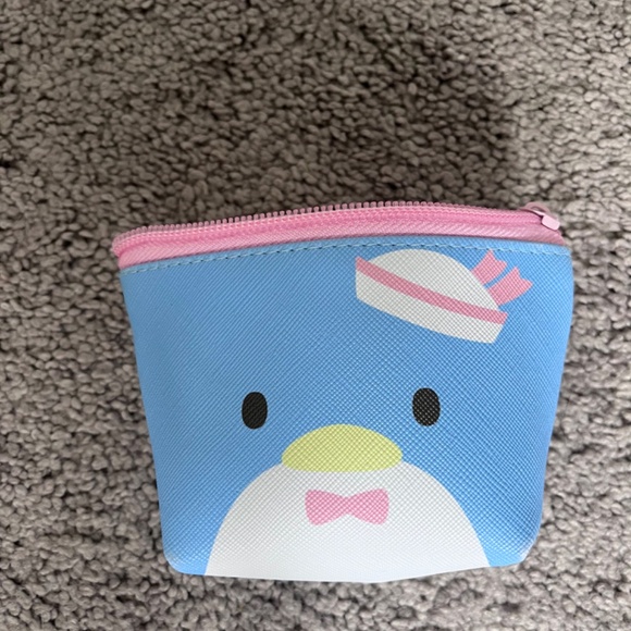 Sanrio Tuxedo Sam keychain and small pouch - both new - Picture 4 of 5